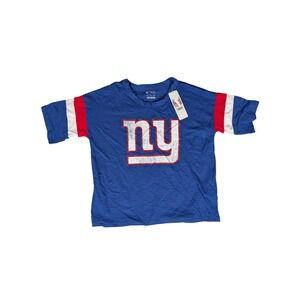 New York Giants NFL Team Apparel T-Shirt Women's Small‎ Blue Red White
